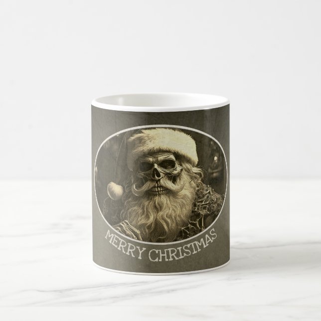 Caneca De Café Grim Christmas - Skeleton Papais noeis 65609 (Centro)
