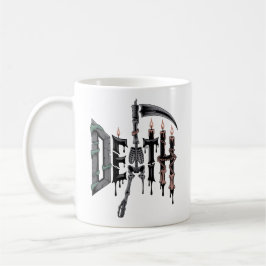 Caneca De Café Grim Reaper Skeleton Death