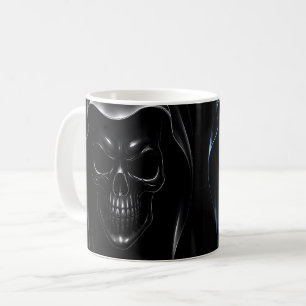 Caneca De Café Grim Skull