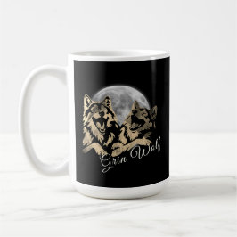 Caneca De Café Grin Wolf Mug