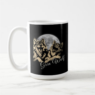 Caneca De Café Grin Wolf Mug
