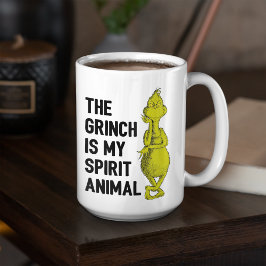 Caneca De Café Grinch é meu Animal Espiritual