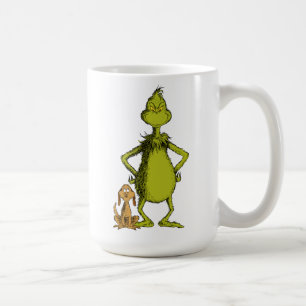 Caneca De Café Grinch Posição do Max e do Grinch