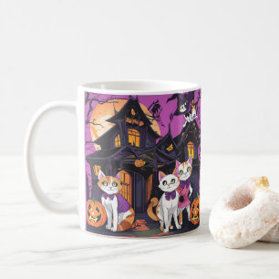 Caneca De Café Gritando o Halloween