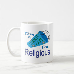 Caneca De Café Gritar por Religião
