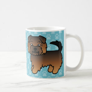 Caneca De Café Grizzle Norfolk Terrier
