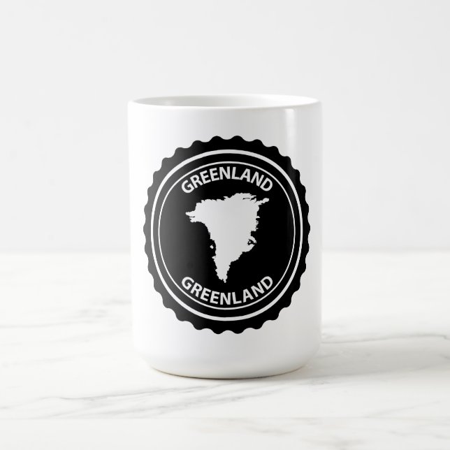 Caneca De Café Groenlândia (Centro)