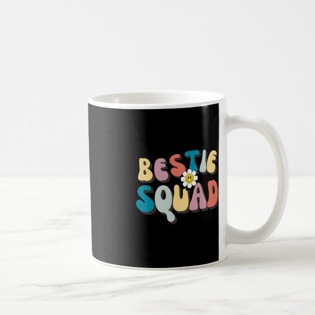 Caneca De Café Groovy Bestie Squad Besties Trip 2023 Besties Matc (Direita)