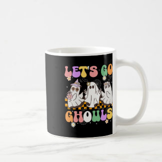 Caneca De Café Groovy Boo Vamos Ghouls Halloween Ghost Women Gi
