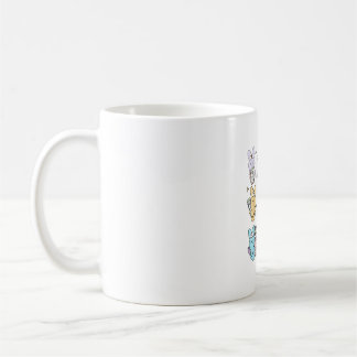 Caneca De Café Groovy Bunnies Candy Ultrasound Tech Páscoa Sonogr