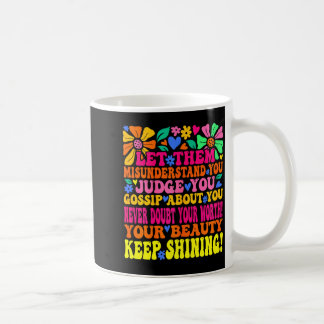 Caneca De Café Groovy deixa que se entenda mal saúde mental dizen