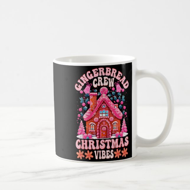 Caneca De Café Groovy Gingerbread House Crew Nk Christmas Vibes P (Direita)