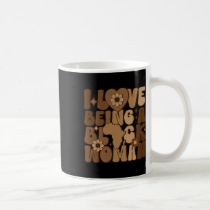 Caneca De Café Groovy Melanin Mês da História Negra Afro-American