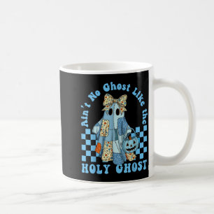 Caneca De Café Groovy Não Há Fantasma Como O Espírito Santo Crist