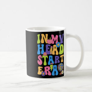 Caneca De Café Groovy No Meu Início Da Era Head Start Primeiro Di