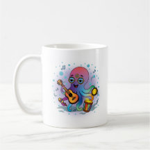 Groovy Octopus Mug | Presente Retrocolorido Hippie