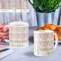 Groovy Retro Boho Flores Rosa Patterna Daisy