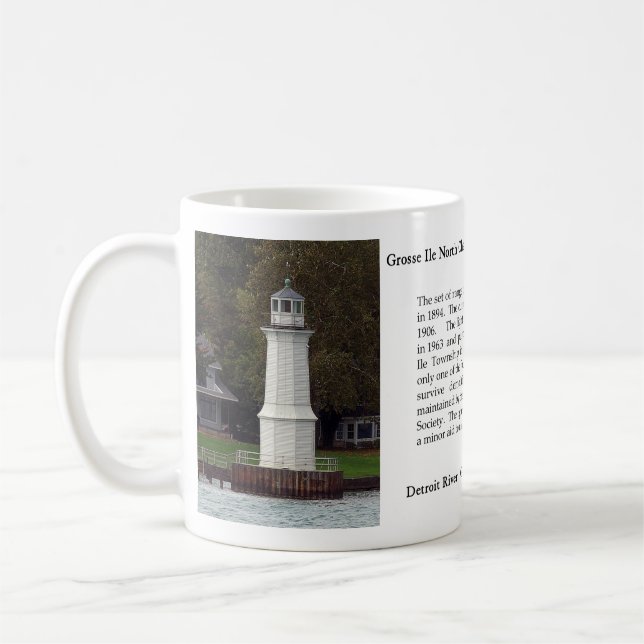 Caneca De Café Grosse Ile North Channel Front Range Lâmina (Esquerda)