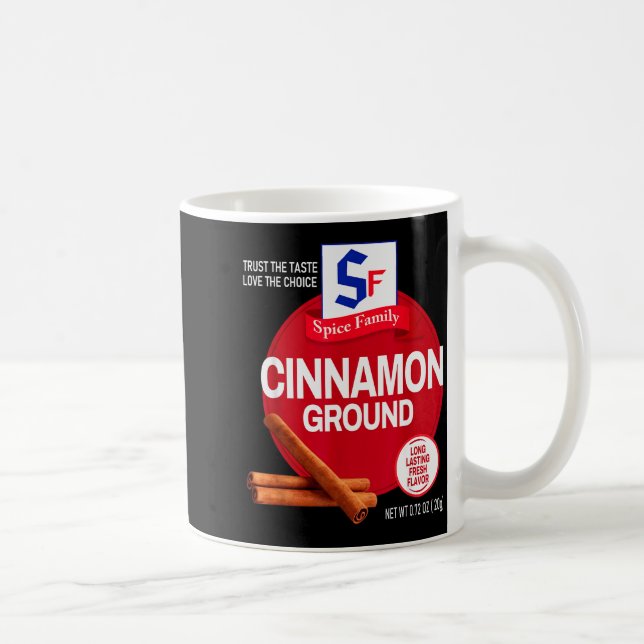 Caneca De Café Ground Cinnamon Halloween Sce Costume Group Matchi (Direita)