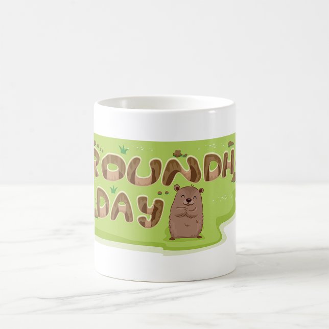 Caneca De Café Groundhog Day Mug (Criador carregado)