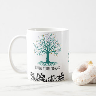 Caneca De Café Grow Your Dreams Mug – Follow Your Dreams Inspirat