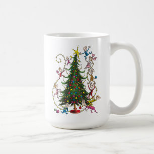 Caneca De Café Grpolegadas clássico Árvore de Natal