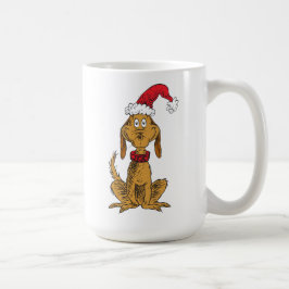Caneca De Café Grpolegadas clássico | Max - Santa Hat