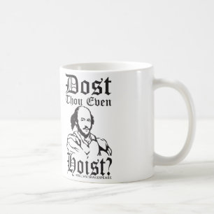 Caneca De Café Grua de mil de Dost mesmo? - Shakespeare