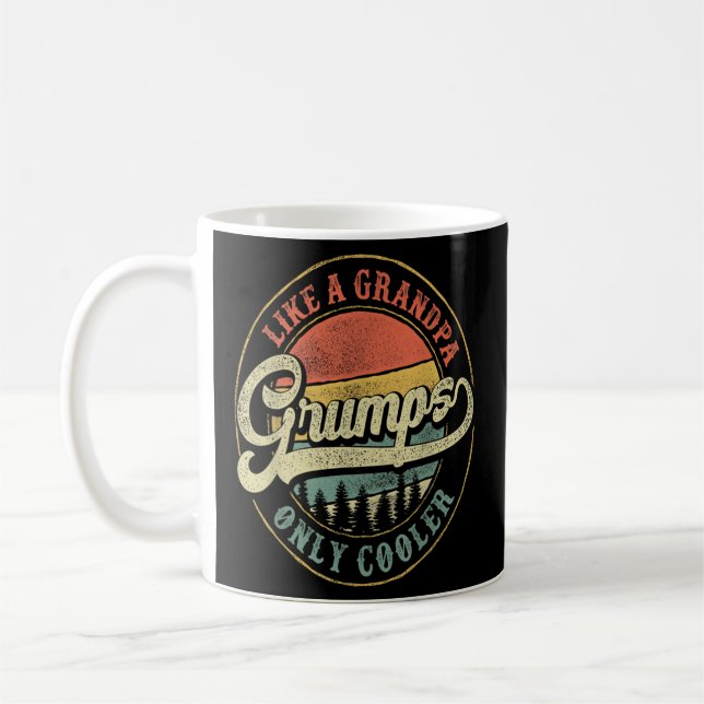 Caneca De Café Grumos Como Um Vovô Onlyer Avô (Esquerda)