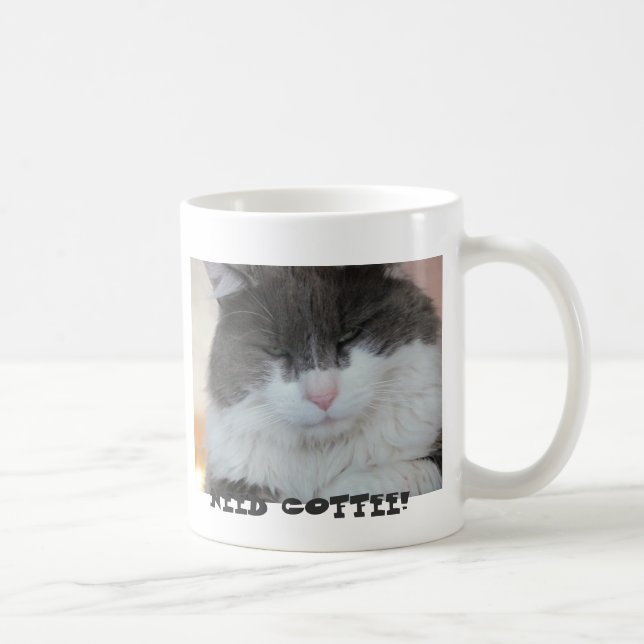 Caneca De Café Grump da manhã (Direita)
