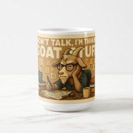 Caneca De Café Grumpy Goat Mug – Thinking Goat Stuff Design