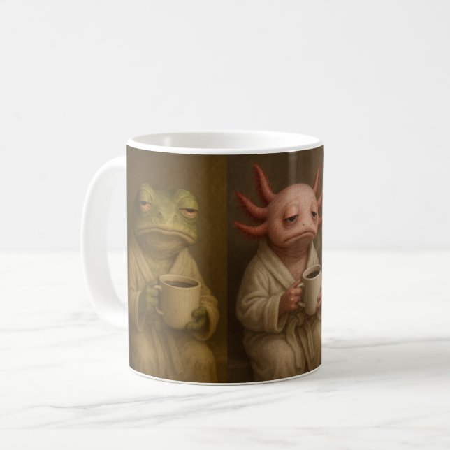Caneca De Café Grumpy Lake Pals (Frente Esquerda)