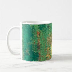 Caneca De Café Grunar fundo com o elemento gráfico de estilo de v