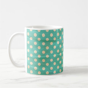 Caneca De Café Grunar padrão sem falhas do bolinhas