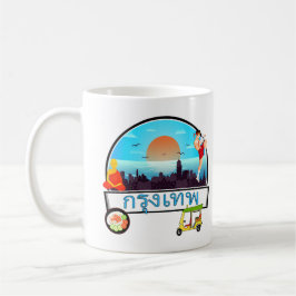 Caneca De Café Grung Tep - Banguecoque Tailândia Viagem Tailandês