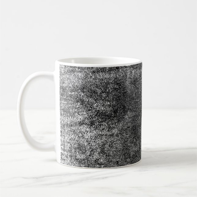 Caneca De Café Grunge background of black and whiteabstract, aged (Esquerda)