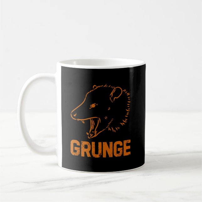 Caneca De Café Grunge com Ogambm (Esquerda)
