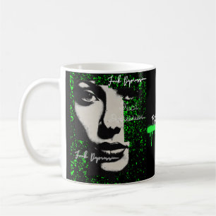 Caneca De Café Grunge & Grace Mug - Grafite Neon "FKDPRSN"