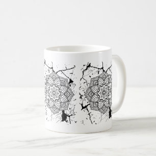 Caneca De Café Grunge Mandalas Mug