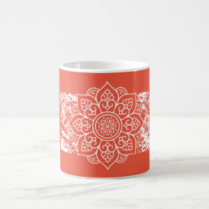 Caneca De Café Grunge Mandalas Mug