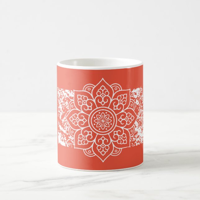 Caneca De Café Grunge Mandalas Mug (Centro)