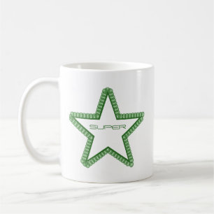 Caneca De Café Grunge Superstar Mug, Floresta Verde