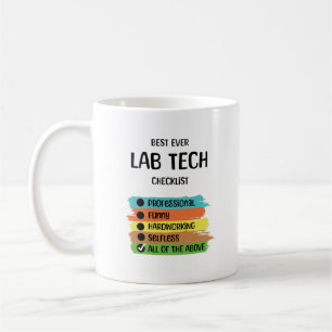 Caneca De Café Grupo Assistente da Semana do Laboratório Técnico