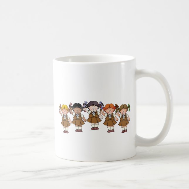 Caneca De Café Grupo da brownie (Direita)