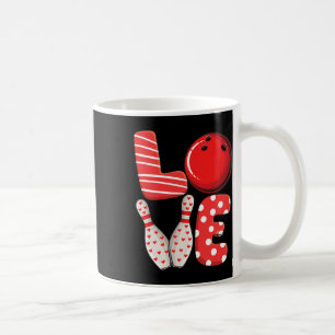 Caneca De Café Grupo De Boliches E Pinos Que Correspondem A Valen