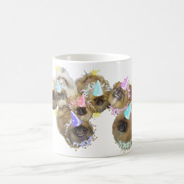 Caneca De Café Grupo de Celebração do Pequinês (Centro)
