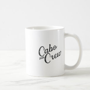 Caneca De Café Grupo de Férias no Cabo Design 2026 Equipe do cabo