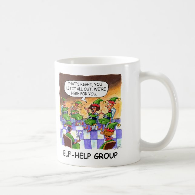 Caneca De Café Grupo Elf-Help (Direita)