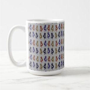 Caneca De Café Grupo Kokopelli de Flute Playing Figures Coffee Mu