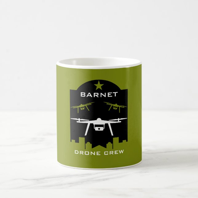 Caneca De Café Grupos E Clusters De Drones Hobby (Centro)
